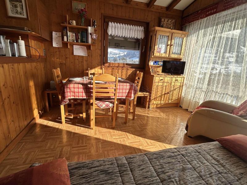 Skiverleih 2-Zimmer-Appartment für 4 Personen (150-D3G) - Résidence le Clos d'Arly - Praz sur Arly - Wohnzimmer