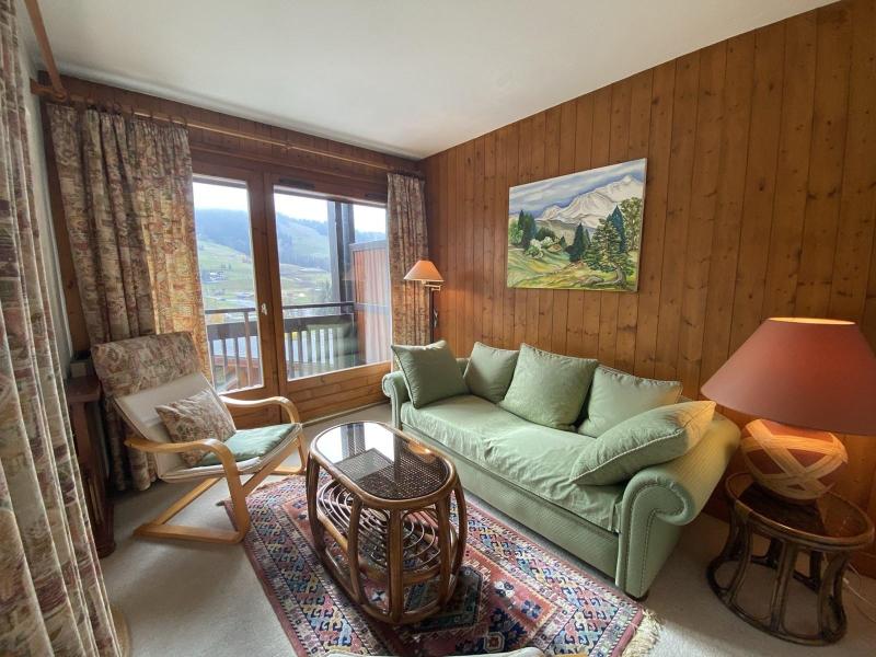 Skiverleih 2-Zimmer-Appartment für 6 Personen (150-2FG) - Résidence le Clos d'Arly - Praz sur Arly - Wohnzimmer