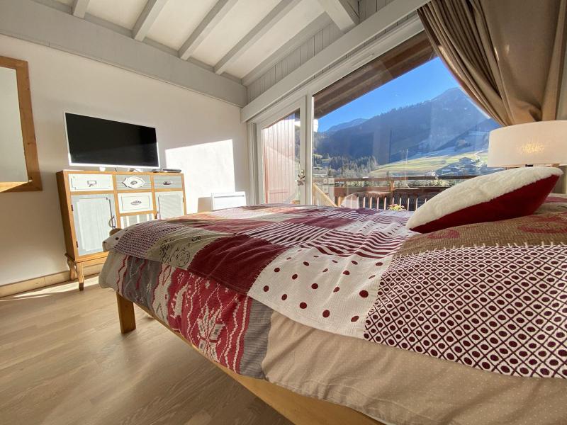 Rent in ski resort 4 room apartment 8 people (A1H) - Résidence le Clos d'Arly - Praz sur Arly - Bedroom