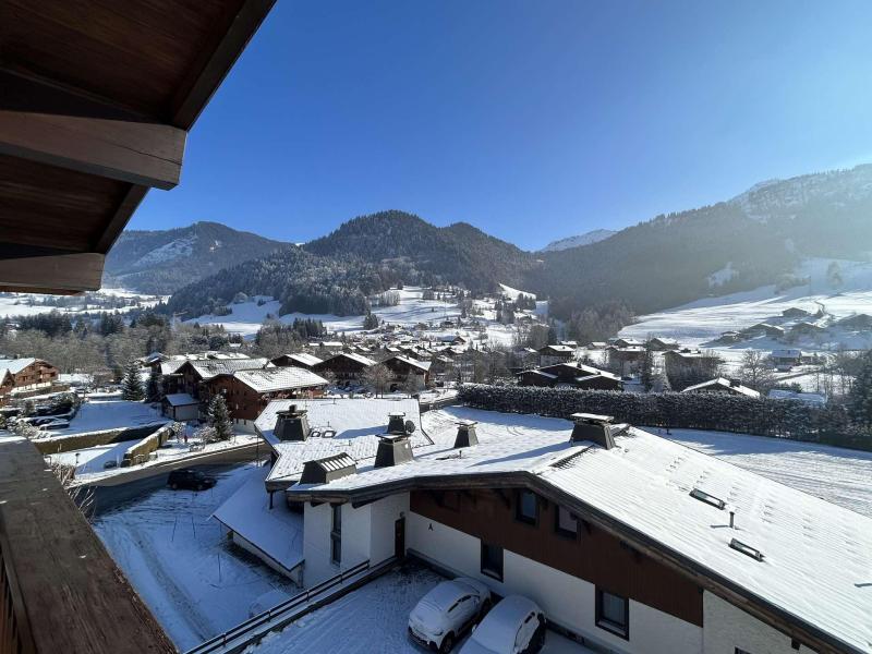 Rent in ski resort 2 room apartment 4 people (150-D3G) - Résidence le Clos d'Arly - Praz sur Arly - Winter outside