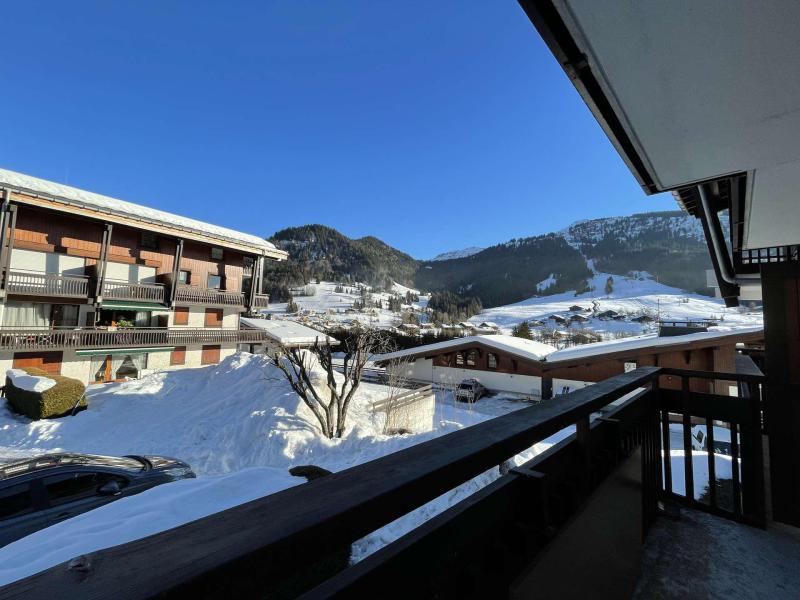 Alquiler al esquí Apartamento cabina 2 piezas para 4 personas (PSA150-1J) - Résidence le Clos d'Arly - Praz sur Arly - Balcón