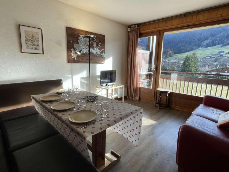 Alquiler al esquí Apartamento cabina para 4 personas (B3H) - Résidence le Clos d'Arly - Praz sur Arly - Comedor