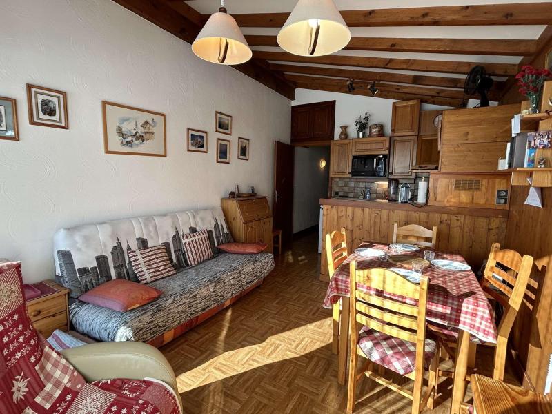 Ski verhuur Appartement 2 kamers 4 personen (150-D3G) - Résidence le Clos d'Arly - Praz sur Arly - Woonkamer