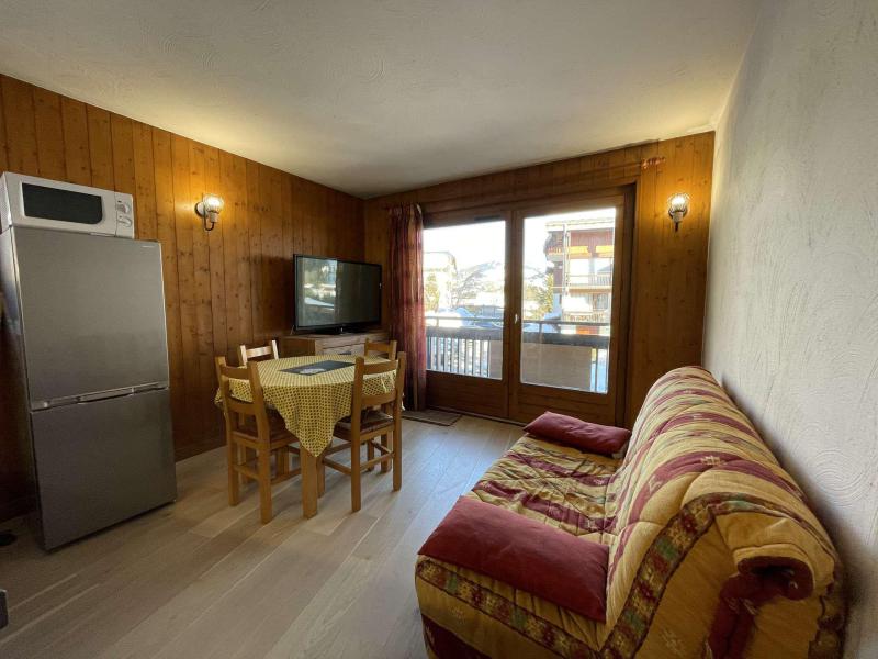 Ski verhuur Appartement 2 kamers bergnis 4 personen (PSA150-1J) - Résidence le Clos d'Arly - Praz sur Arly - Woonkamer
