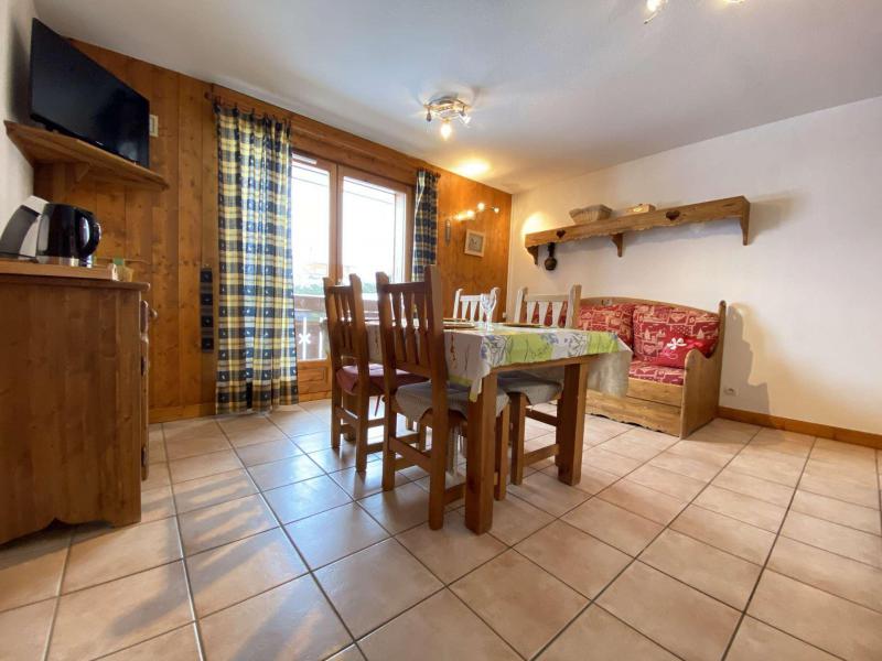 Skiverleih 3-Zimmer-Appartment für 6 Personen (222) - Résidence les Alpages - Praz sur Arly - Wohnzimmer