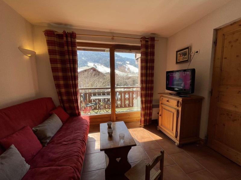 Skiverleih 3-Zimmer-Appartment für 6 Personen (250-115) - Résidence les Ecrins - Praz sur Arly - Wohnzimmer