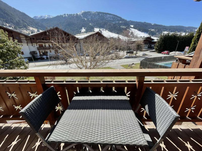 Alquiler al esquí Apartamento 3 piezas para 6 personas (250-115) - Résidence les Ecrins - Praz sur Arly - Balcón