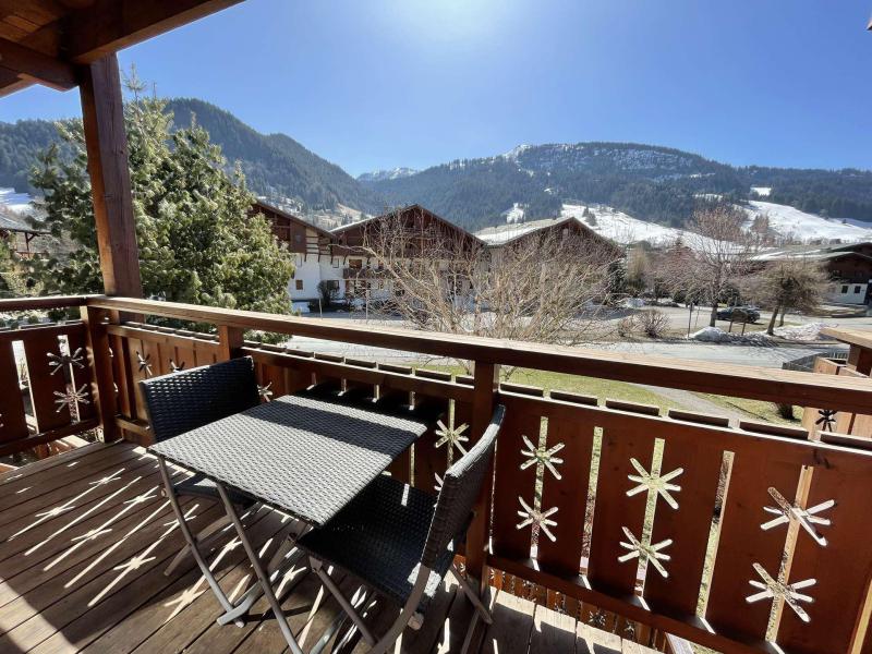 Ski verhuur Appartement 3 kamers 6 personen (250-115) - Résidence les Ecrins - Praz sur Arly - Balkon