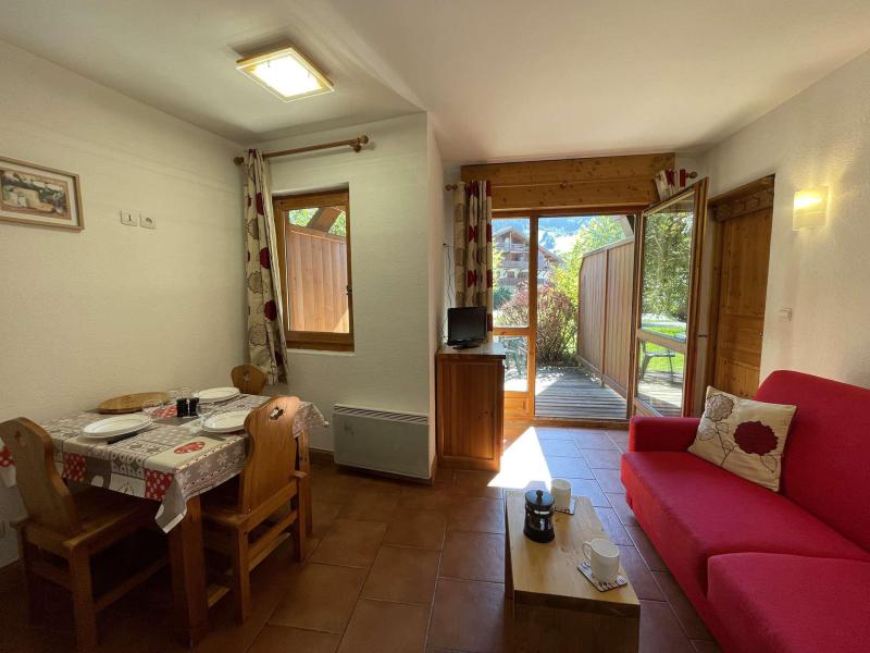 Аренда на лыжном курорте Квартира студия со спальней для 4 чел. (013) - Résidence les Ecrins - Praz sur Arly - Салон