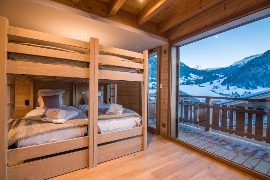 Rent in ski resort Résidence Les Portes de Megève - Praz sur Arly - Bunk beds