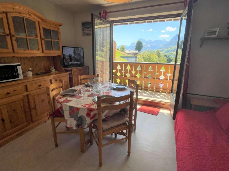 Skiverleih 2-Zimmer-Appartment für 4 Personen (A07) - Résidence Praz les Pistes - Praz sur Arly - Wohnzimmer