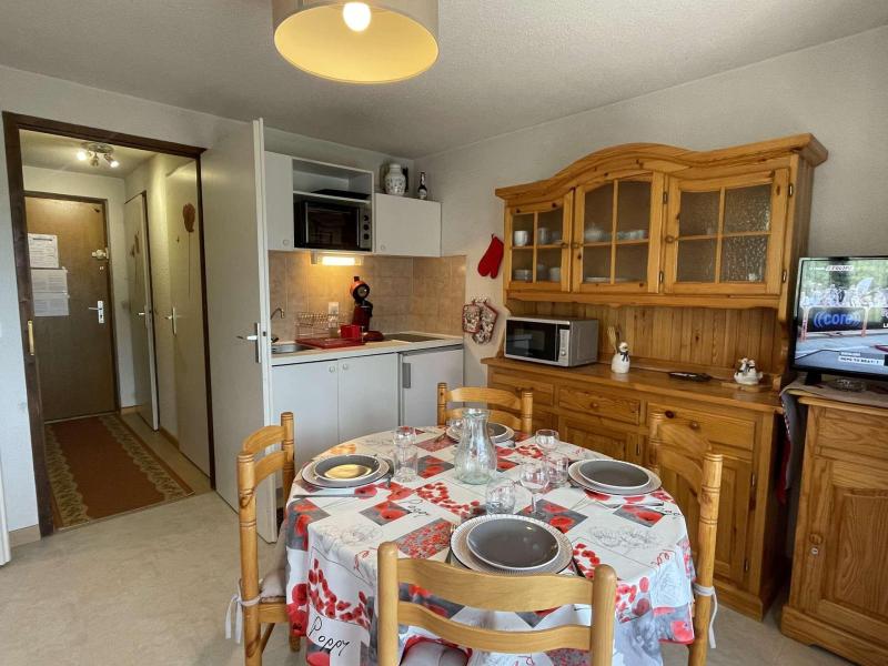 Ski verhuur Appartement 2 kamers 4 personen (A07) - Résidence Praz les Pistes - Praz sur Arly - Woonkamer