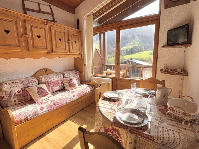 Ski verhuur Studio 3 personen (B69) - Résidence Praz Village - Praz sur Arly - Appartementen