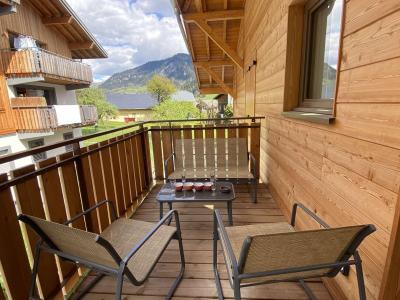 Rent in ski resort 3 room apartment 6 people (220-B205) - Chalet Saint Victor - Praz sur Arly - Terrace