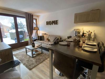 Ski verhuur Appartement 3 kamers 4 personen (490-004) - Le Quartz - Praz sur Arly - Woonkamer