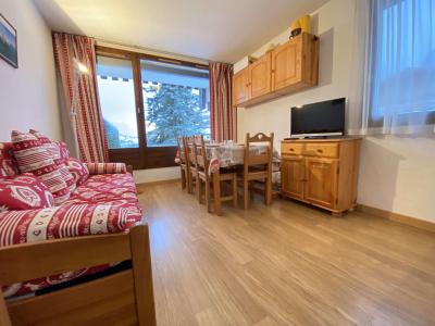Ski verhuur Appartement 3 kamers 6 personen (01B) - Les Chalets de Very - Praz sur Arly - Woonkamer