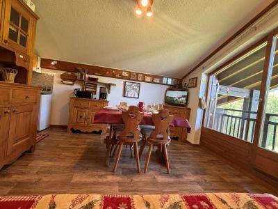 Ski verhuur Appartement 2 kamers 5 personen (160) - Résidence Clos des Meurets - Praz sur Arly - Woonkamer