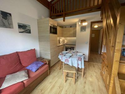 Ski verhuur Appartement 2 kamers mezzanine 5 personen (B2L) - Résidence Clos des Meurets - Praz sur Arly - Woonkamer