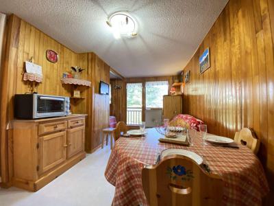 Ski verhuur Appartement 2 kamers bergnis 6 personen (1211) - Résidence l'Etoile des Neiges - Praz sur Arly - Woonkamer