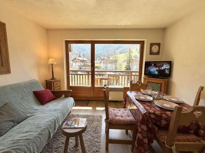 Rent in ski resort Studio sleeping corner 4 people (02E) - Résidence l'Orée des Pistes - Praz sur Arly