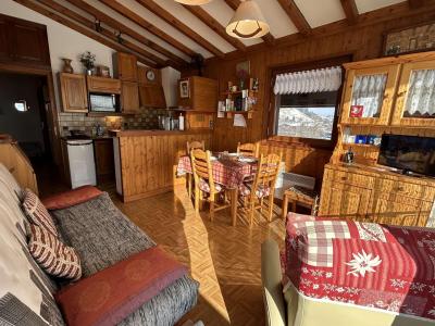 Rent in ski resort 2 room apartment 4 people (150-D3G) - Résidence le Clos d'Arly - Praz sur Arly - Living room