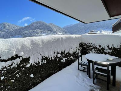 Vacances en montagne Studio cabine 4 personnes (D0H) - Résidence le Clos d'Arly - Praz sur Arly - Extérieur hiver