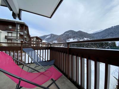 Ski verhuur Appartement 2 kabine kamers 5 personen (B1J) - Résidence le Clos d'Arly - Praz sur Arly - Balkon