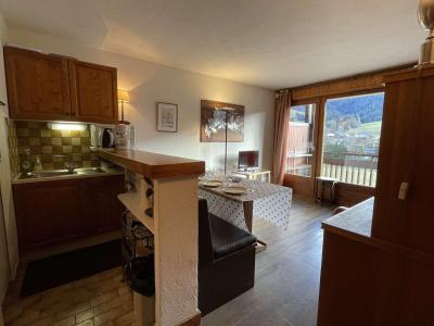 Rent in ski resort Studio cabin 4 people (B3H) - Résidence le Clos d'Arly - Praz sur Arly - Kitchenette