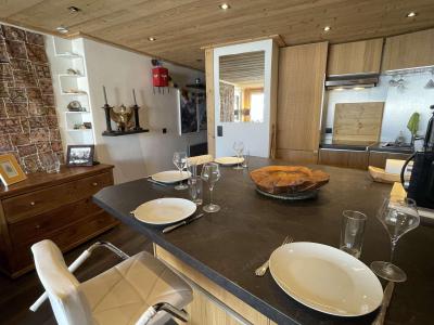Rent in ski resort Studio cabin 4 people (D0H) - Résidence le Clos d'Arly - Praz sur Arly - Dining area