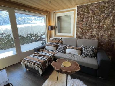 Location au ski Studio cabine 4 personnes (D0H) - Résidence le Clos d'Arly - Praz sur Arly - Séjour