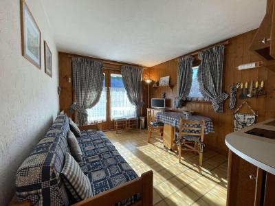 Wynajem na narty Studio z alkową 4 osoby (C0D) - Résidence le Clos d'Arly - Praz sur Arly - Pokój gościnny