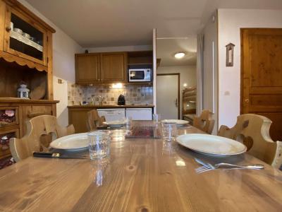 Skiverleih Studio Schlafnische 4 Personen (009) - Résidence le Hameau des Neiges - Praz sur Arly - Wohnzimmer