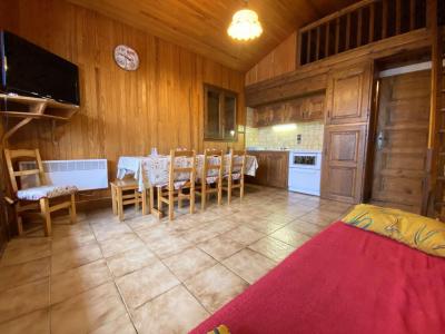 Skiverleih 2-Zimmer-Appartment für 8 Personen (B9) - Résidence le Nantoran - Praz sur Arly - Wohnzimmer