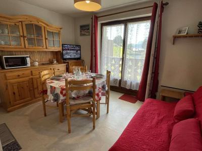 Skiverleih 2-Zimmer-Appartment für 4 Personen (A07) - Résidence Praz les Pistes - Praz sur Arly - Wohnzimmer