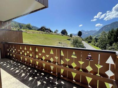 Wynajem na narty Apartament 2 pokojowy 4 osób (A07) - Résidence Praz les Pistes - Praz sur Arly - Balkon