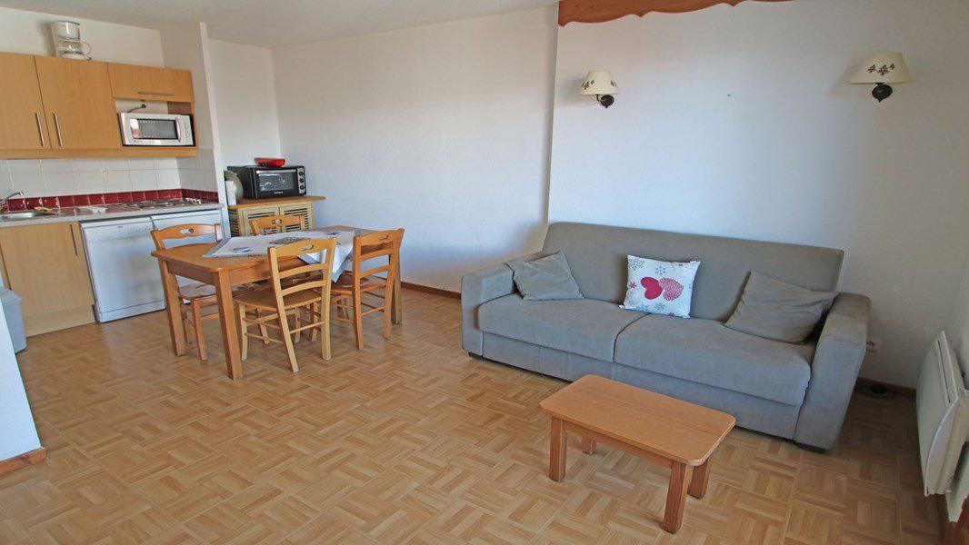 Rent in ski resort 2 room apartment 4 people (C27) - Résidence Gentianes - Puy-Saint-Vincent - Apartment