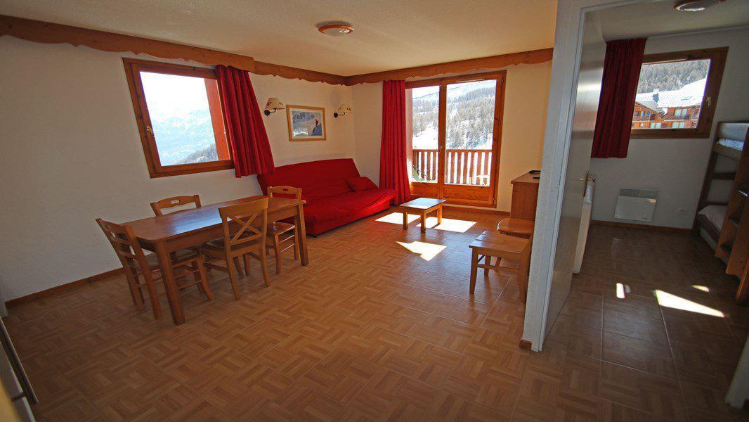 Аренда на лыжном курорте Апартаменты 3 комнат 6 чел. (C32) - Résidence Gentianes - Puy-Saint-Vincent