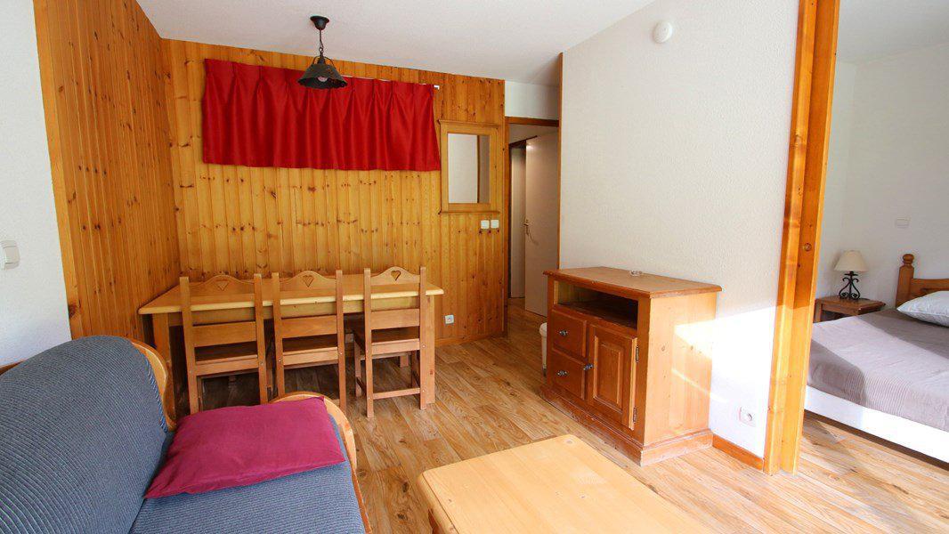 Skiverleih 2-Zimmer-Holzhütte für 6 Personen (113) - Résidence La Dame Blanche - Puy-Saint-Vincent - Wohnzimmer
