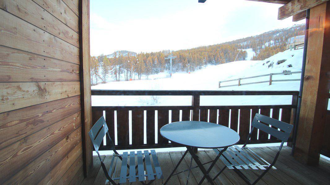 Location au ski Appartement 3 pièces 6 personnes (C14) - Résidence La Dame Blanche - Puy-Saint-Vincent - Terrasse