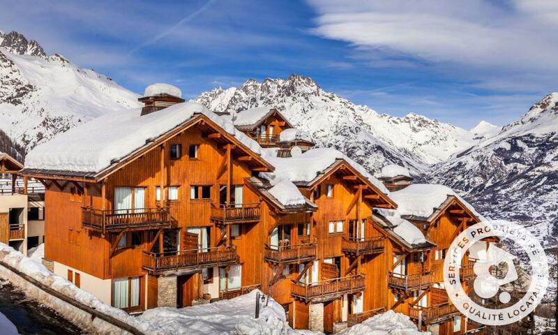 Location au ski Résidence le Hameau des Ecrins - MH - Puy-Saint-Vincent - Extérieur hiver