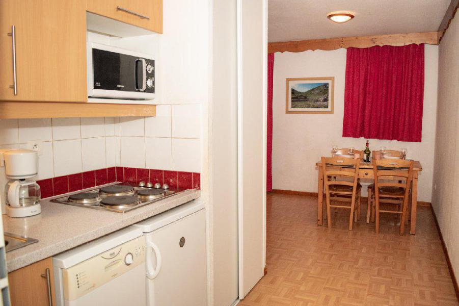 Location au ski Appartement 2 pièces 4 personnes (D3B0097) - Résidence les Gentianes - Puy-Saint-Vincent - Kitchenette