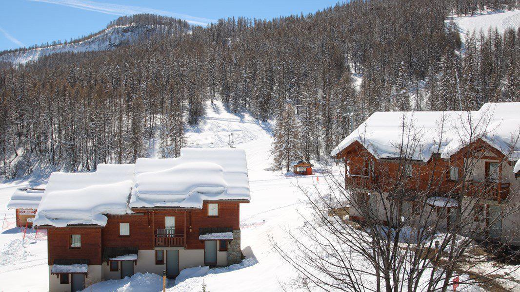 Location au ski Appartement duplex 3 pièces 7 personnes (CH15) - Résidence Parc aux Etoiles - Puy-Saint-Vincent - Extérieur hiver