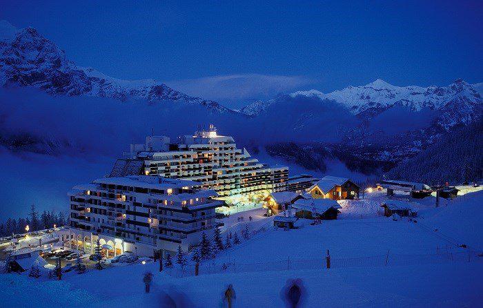 Vacances en montagne Studio coin montagne 4 personnes (206) - Résidence Serac - Puy-Saint-Vincent - Extérieur hiver