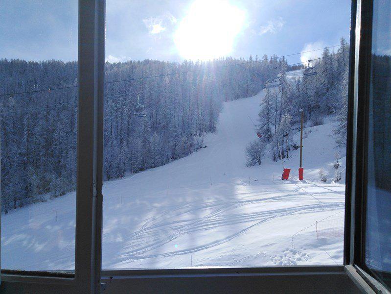 Vacances en montagne Studio coin montagne 4 personnes (806) - Résidence Valgardena - Puy-Saint-Vincent - Extérieur hiver