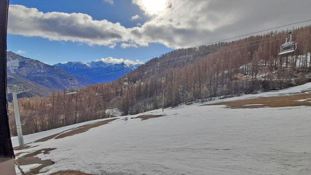 Location au ski Studio coin montagne 4 personnes (VG603) - Résidence Valgardena - Puy-Saint-Vincent - Extérieur hiver