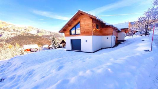 Wynajem na narty Domek górski triplex 5 pokojowy  dla 10 osób - Chalet Le Riou - Puy-Saint-Vincent - Zima na zewnątrz
