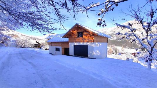 Vacances en montagne Chalet triplex 5 pièces 10 personnes - Chalet Le Riou - Puy-Saint-Vincent - Extérieur hiver