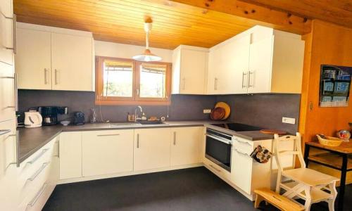 Location au ski Chalet triplex 4 pièces 8 personnes (100m²) - Chalet Puydus - Puy-Saint-Vincent - Cuisine