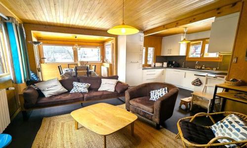 Location au ski Chalet triplex 4 pièces 8 personnes (100m²) - Chalet Puydus - Puy-Saint-Vincent - Séjour