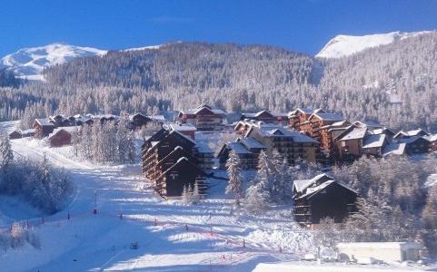 Vacances en montagne Studio coin montagne 4 personnes (508) - Résidence Emeraude - Puy-Saint-Vincent - Extérieur hiver